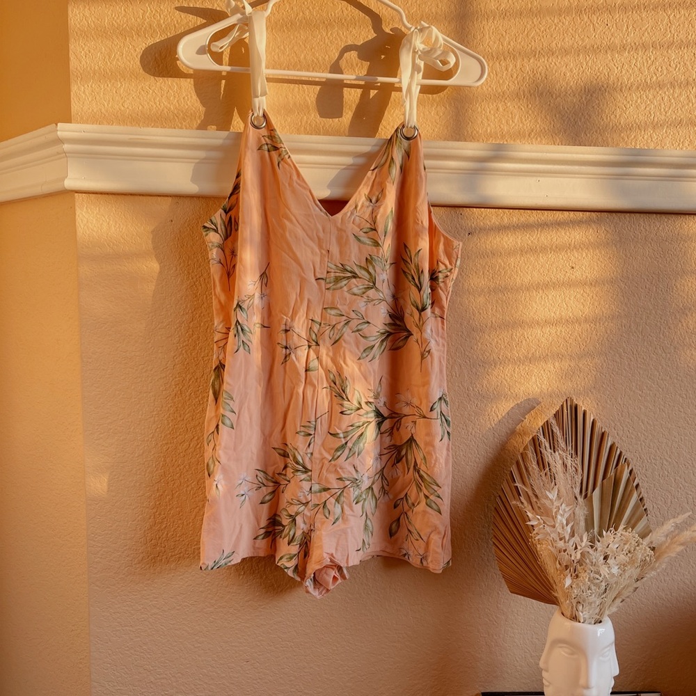Pink F21 Romper